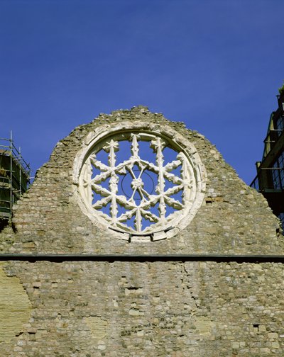 Rose window, early 14th century by Unbekannt Unbekannt
